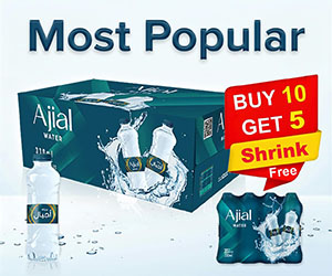 Ajial Water Buy 10 Carton Get 5 Shrink 200ml