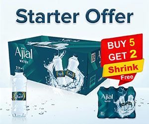 Ajial Water Buy 5 Carton Get 2 Shrink 200ml