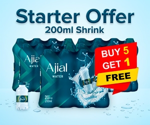 Ajial Water Buy 200ml 5 Shrink Get 1 Shrink